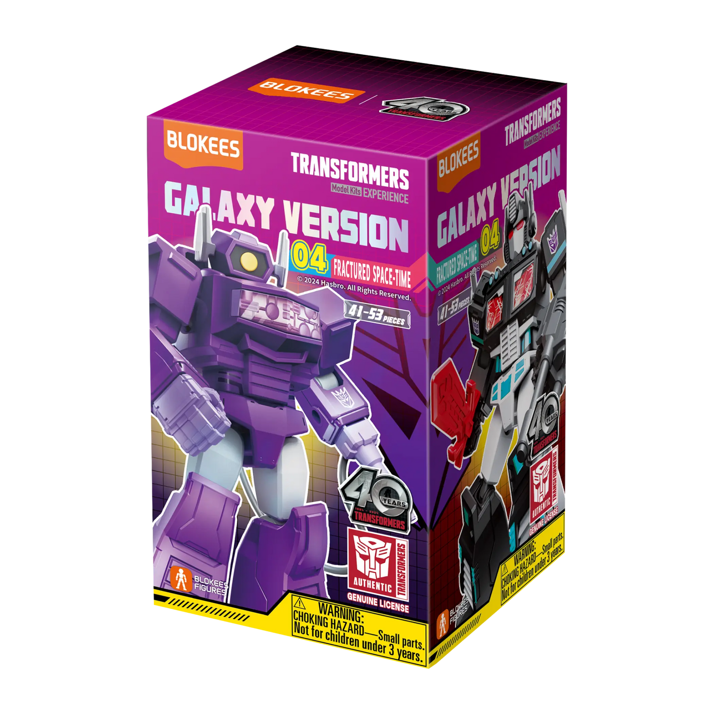 Blokees Transformers Galaxy Version 04 Fractured Space-Time