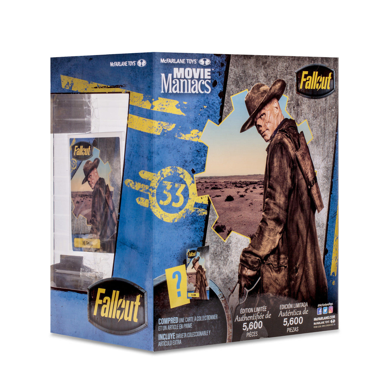 Fallout The Ghoul Movie Maniacs 6" Posed Figure