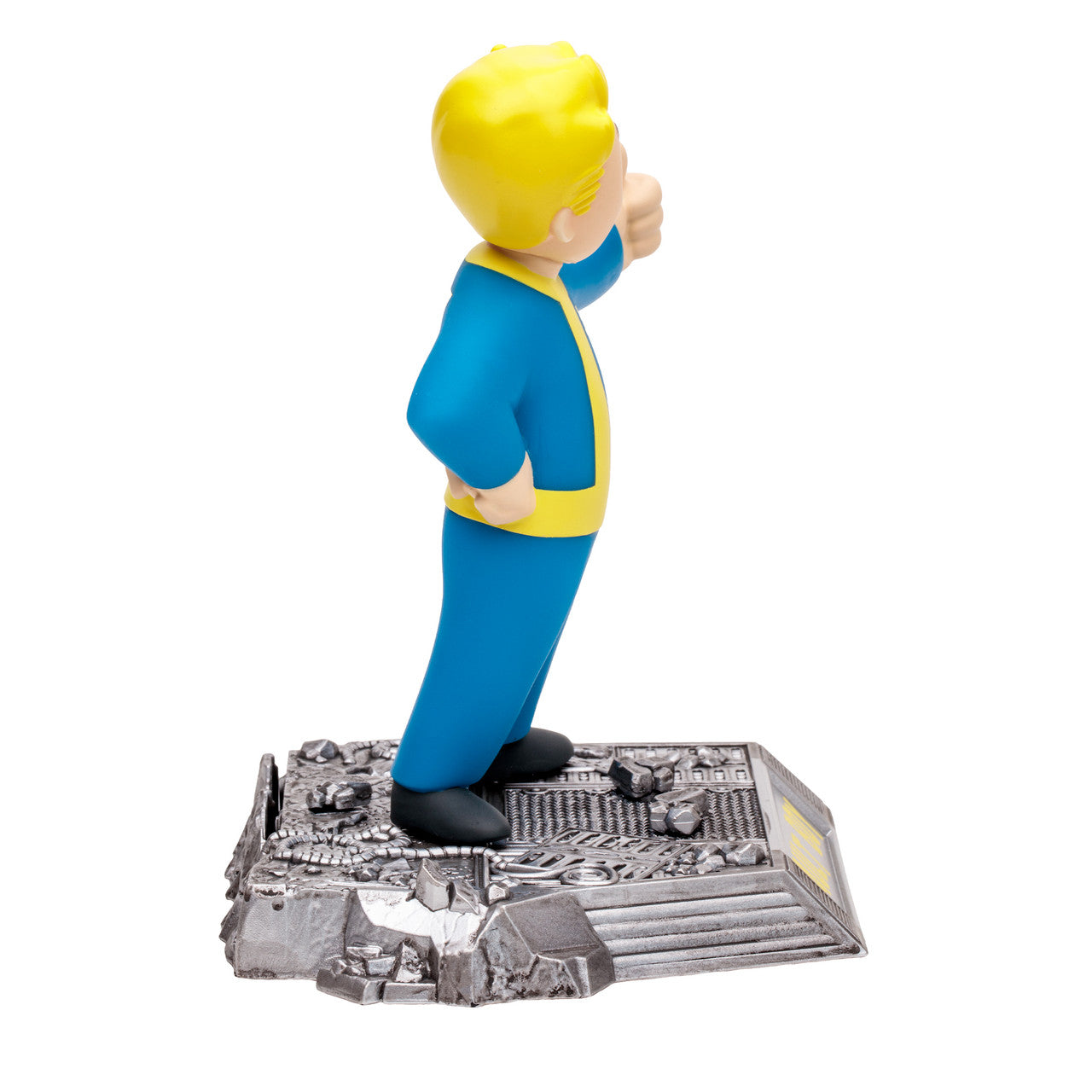 Fallout Vault Boy Movie Maniacs 6" Gold Label Posed Figure