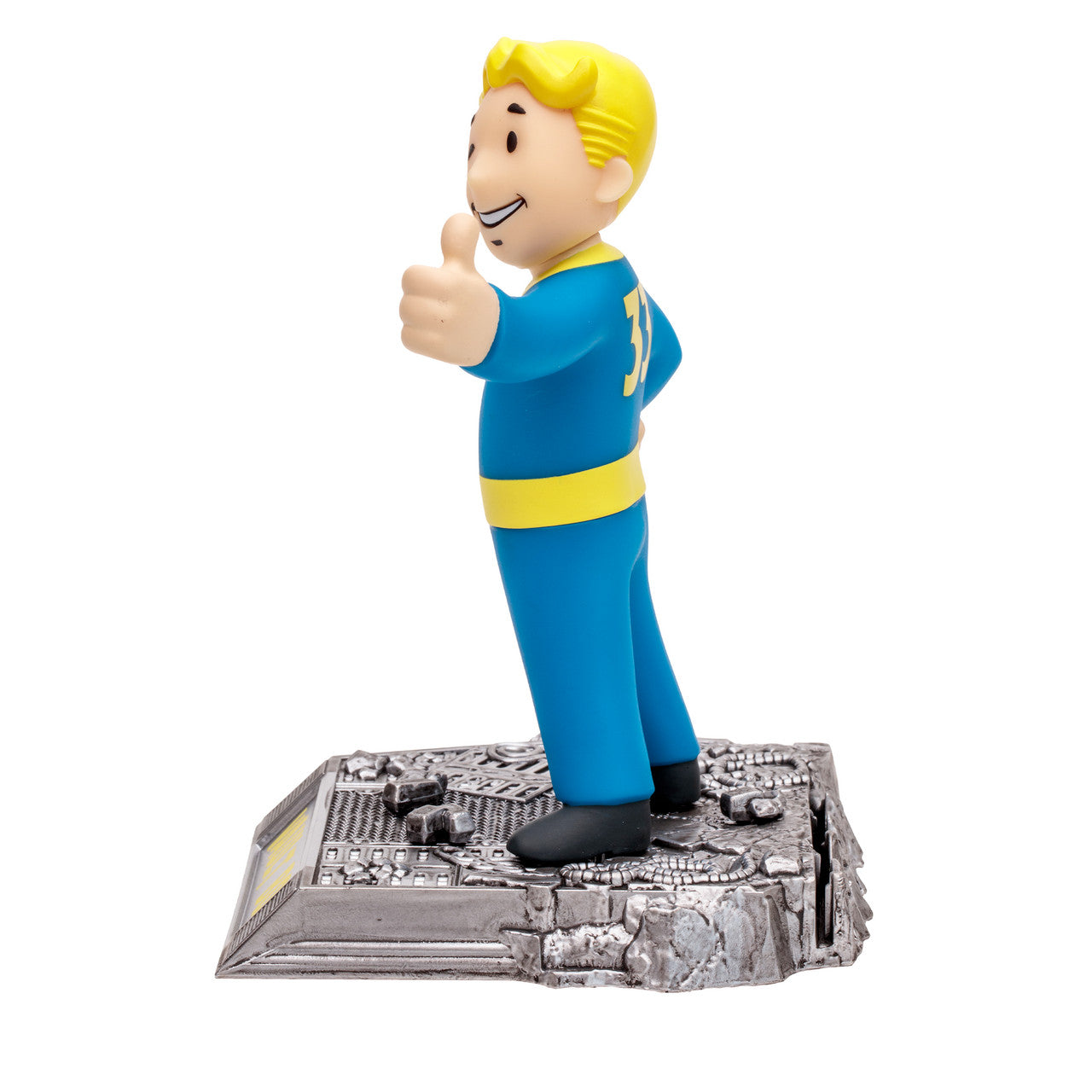 Fallout Vault Boy Movie Maniacs 6" Gold Label Posed Figure