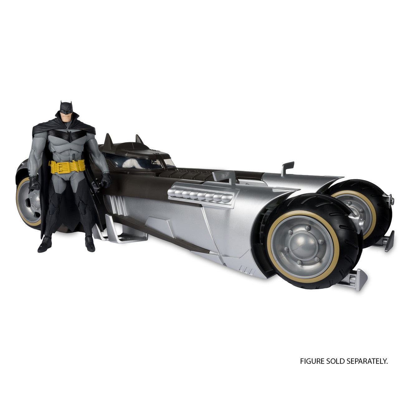 DC Multiverse Batman: White Knight Batmobile AUTOGRAPH Series Gold Label Vehicle - SDCC Exclusive
