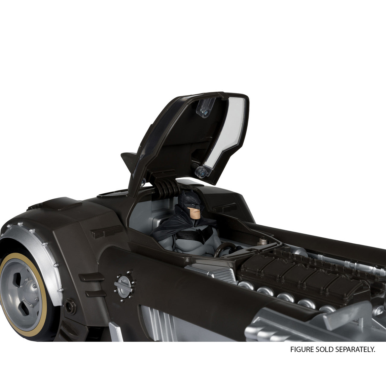 DC Multiverse Batman: White Knight Batmobile AUTOGRAPH Series Gold Label Vehicle - SDCC Exclusive