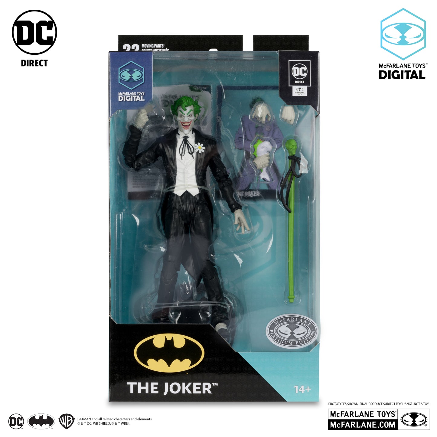 DC Direct The Joker (DC: The Silver Age) with McFarlane Toys Digital Collectible