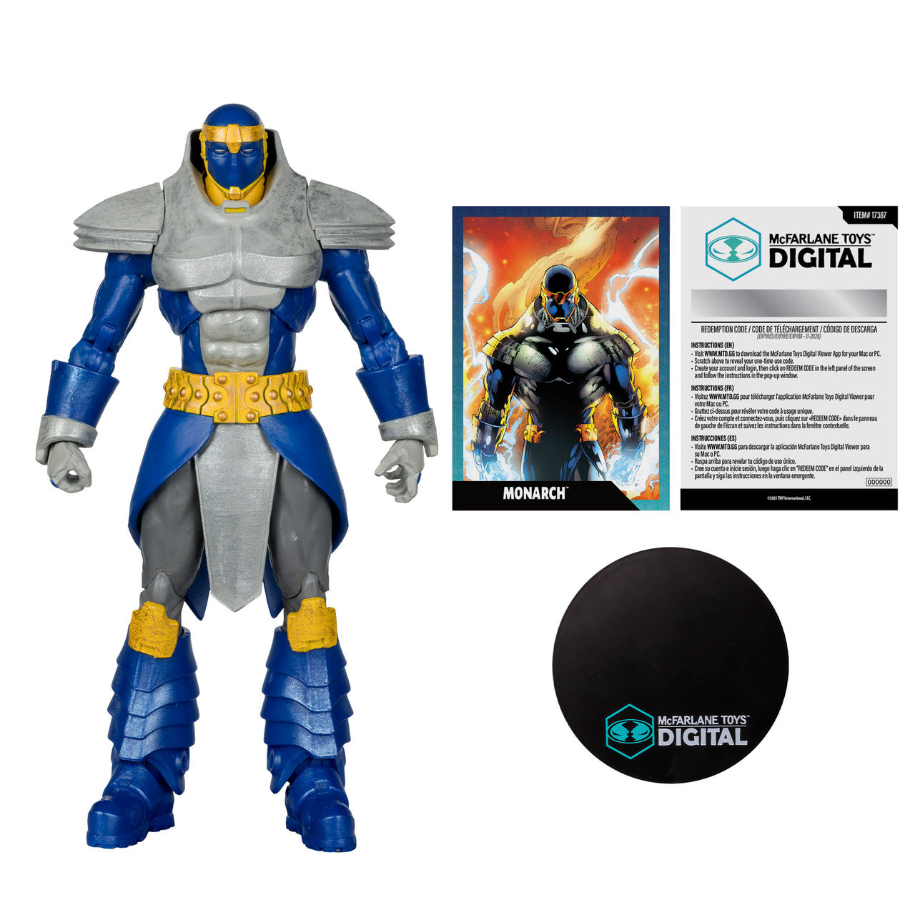 DC Direct Monarch DC Countdown 7-Inch Scale Action Figure with Digital Collectible