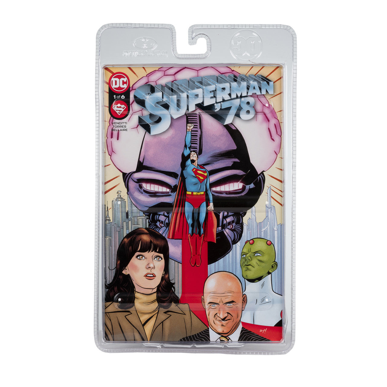 DC Page Punchers Superman (Superman '78) 7" Figure w/Comic