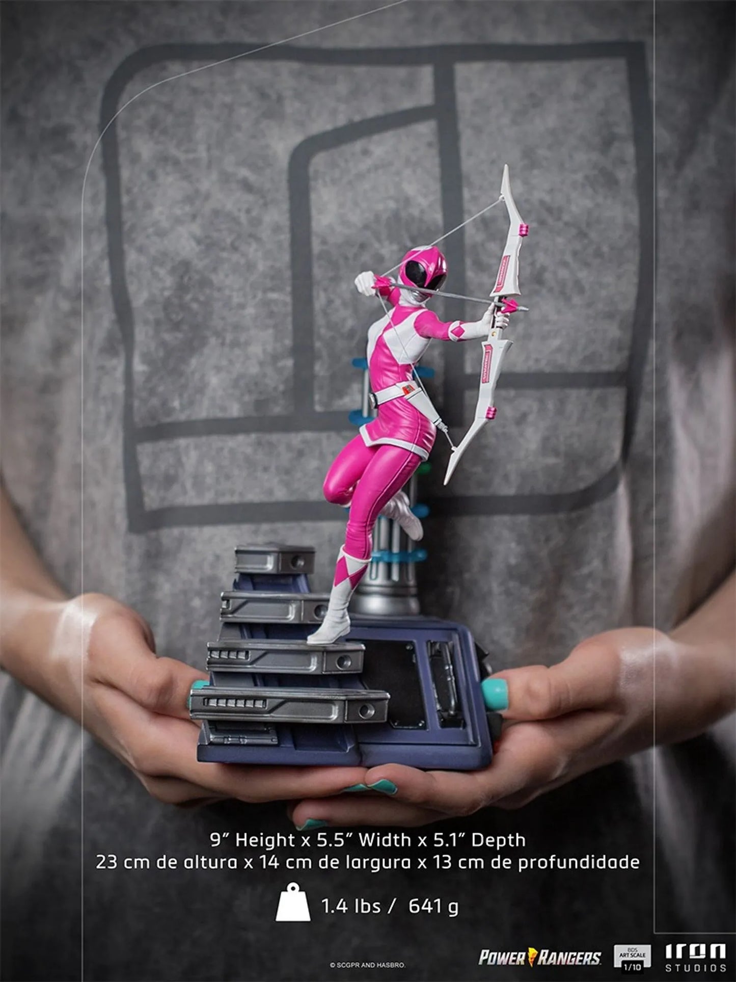 Mighty Morphin Power Rangers Pink Ranger BDS Art 1:10 Scale Statue