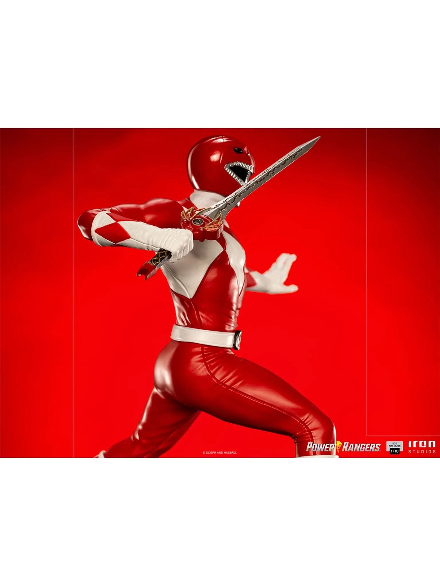Mighty Morphin Power Rangers Red Ranger BDS Art 1:10 Scale Statue