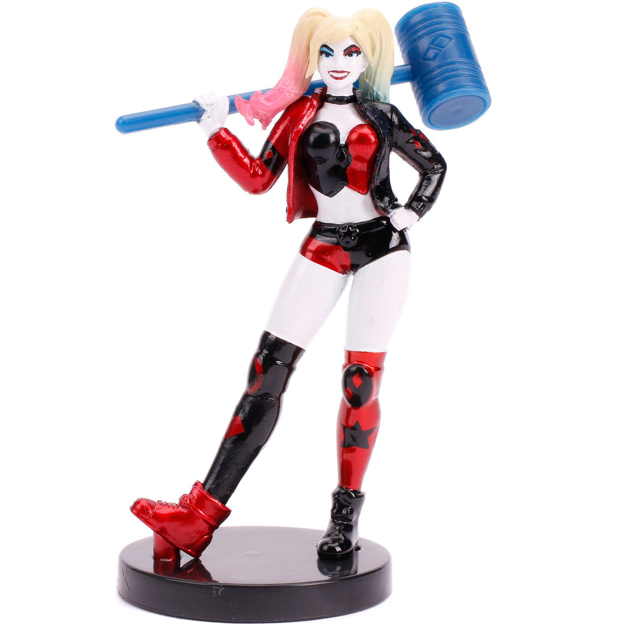 Jada DC 1969 Chevy Corvette Stingray 1/24 Diecast Vehicle With Harley Quinn Figure