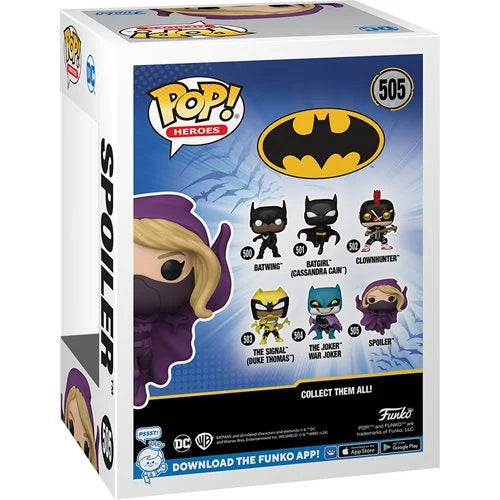 Funko Pop! Batman War Zone Spoiler Vinyl Figure #505