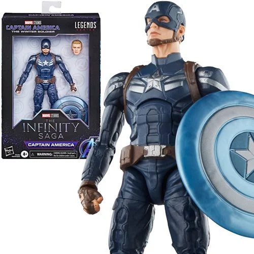 Marvel Legends Infinity Saga Captain America: The Winter Soldier Captain America 6-Inch Action Figure
