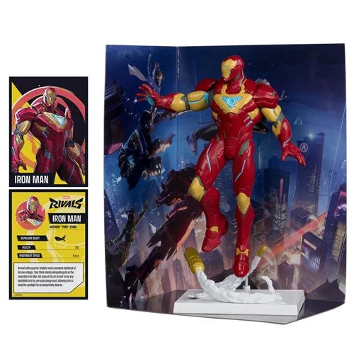 Marvel Rivals Wave 2 Iron Man 1:6 Scale Posed Figure with Scene