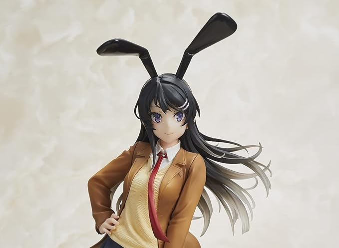 Rascal Does Not Dream of bunny Girl Senpai Mai Sakurajima Figure - Uniform Bunny version by Taito