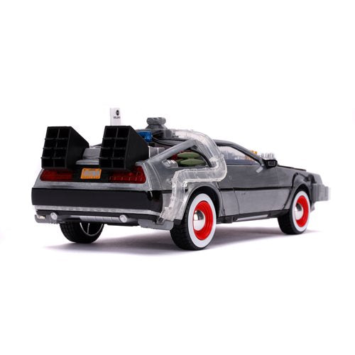 Back to the Future 3 Time Machine 1:24 Scale Die-Cast Metal Vehicle with Lights by Jada