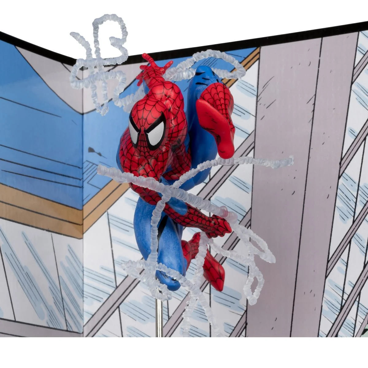 Marvel Spider-Man Amazing Spider-Man #302 1:10 Scale Posed Figure with Scene