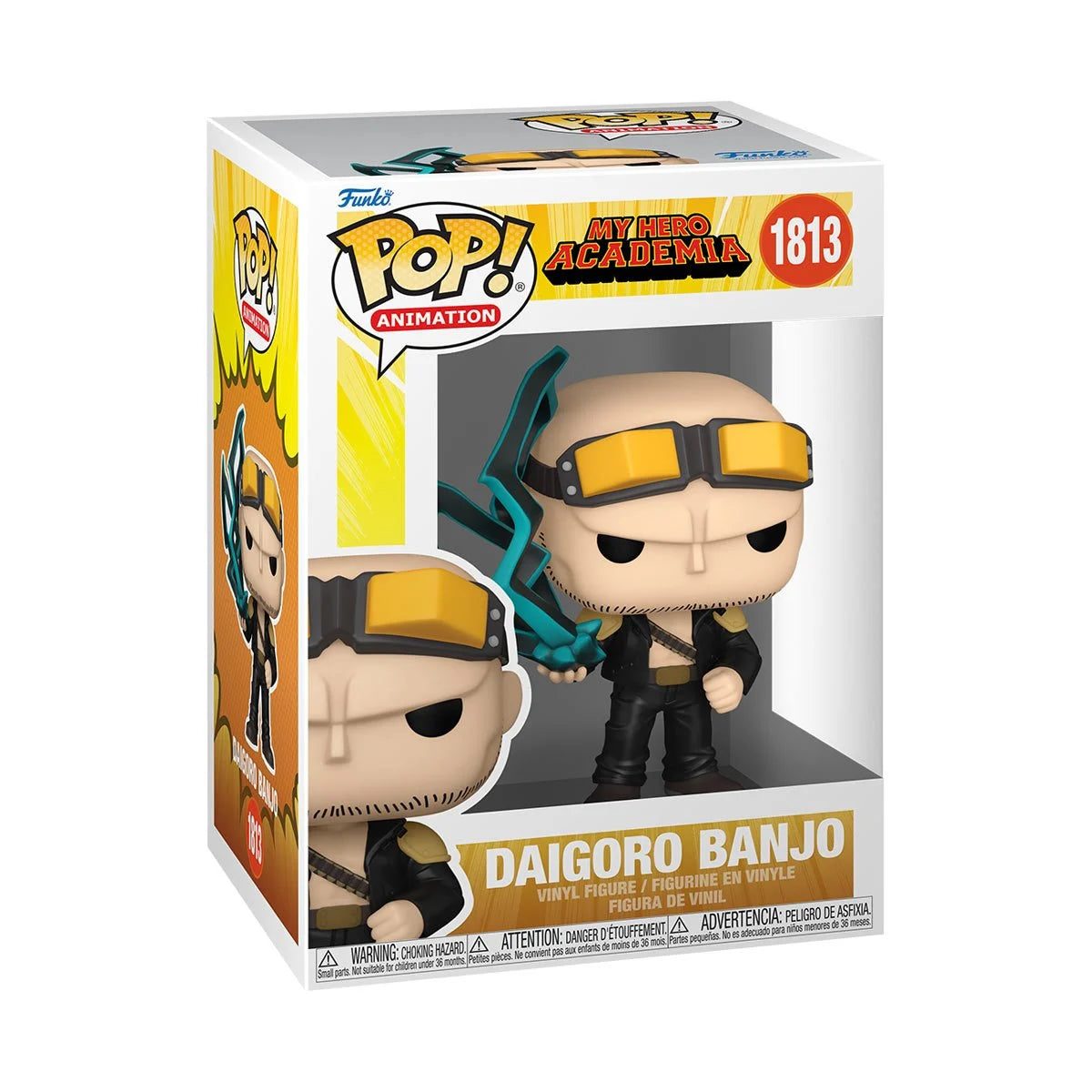 Funko Pop! My Hero Academia Daigoro Banjo (Black Whip) Vinyl Figure #1813