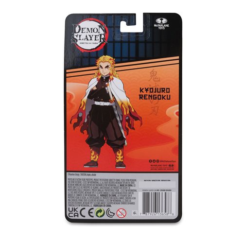 Demon Slayer Kyojuro Rengoku 5-Inch Scale Action Figure