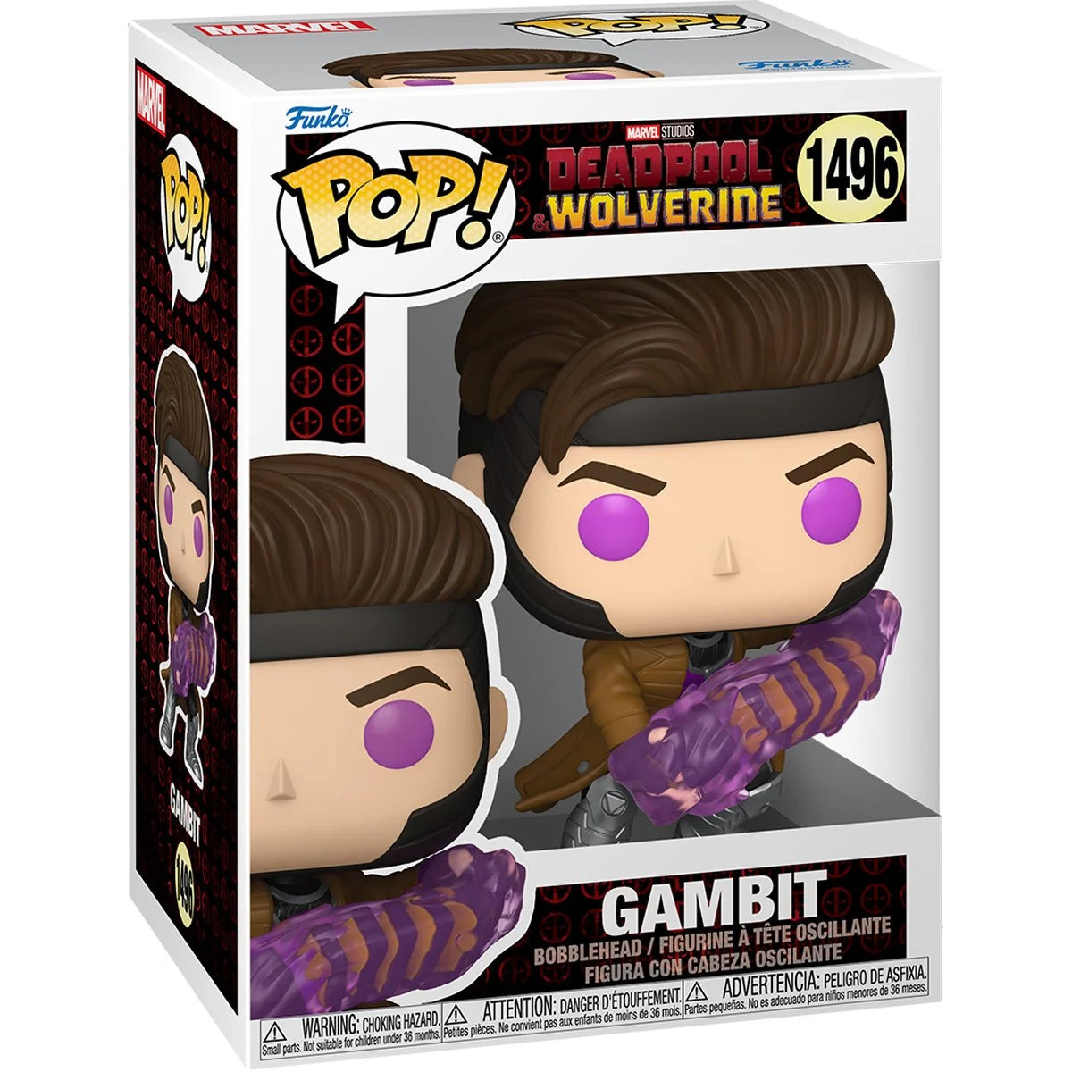 Funko Pop! Deadpool & Wolverine Gambit Vinyl Figure #1496