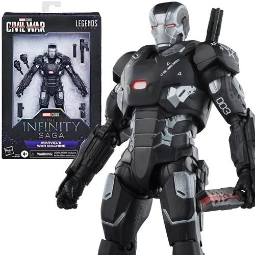 Marvel Legends Infinity Saga Captain America: Civil War War Machine 6-Inch Action Figure