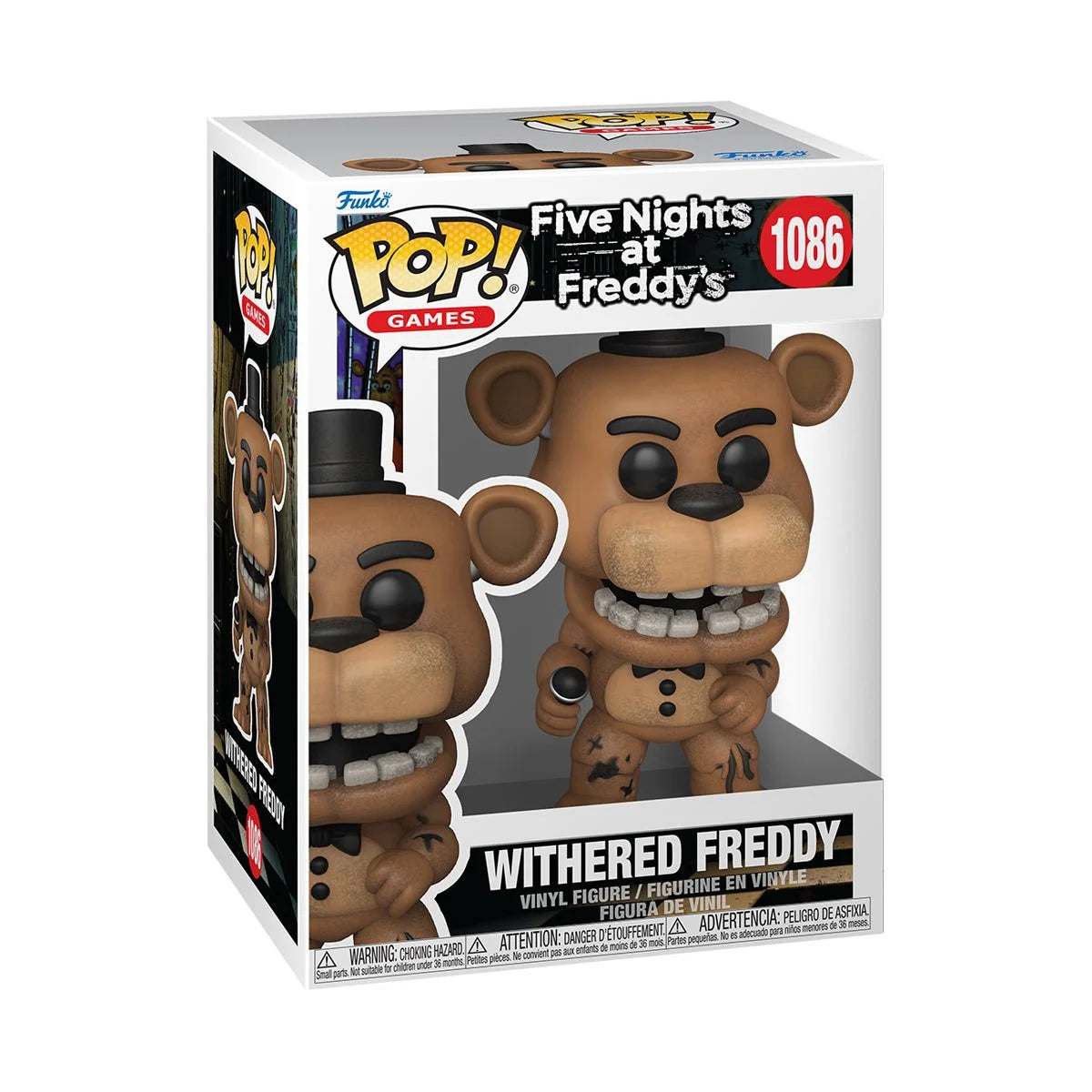 Funko Pop! Five Nights at Freddy's Withered Freddy Vinyl Figure #1086