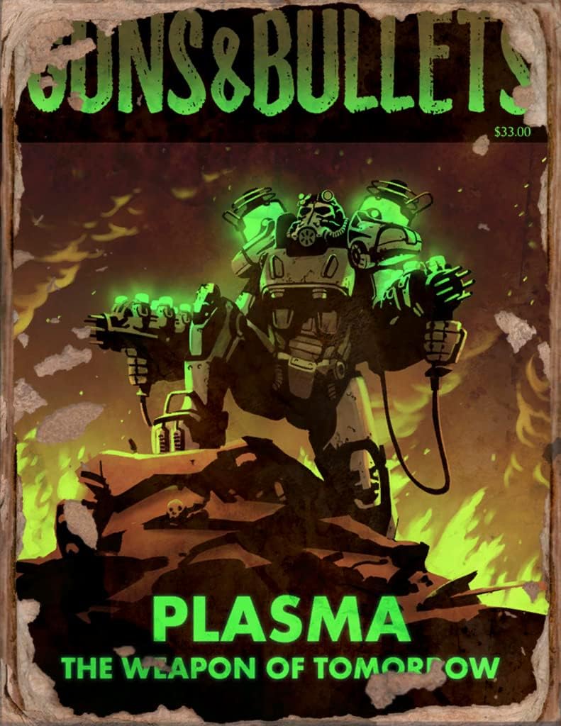 Fallout Guns & Bullets Metal sign