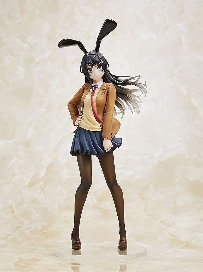 Rascal Does Not Dream of bunny Girl Senpai Mai Sakurajima Figure - Uniform Bunny version by Taito