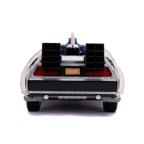 Back to the Future 3 Time Machine 1:24 Scale Die-Cast Metal Vehicle with Lights by Jada