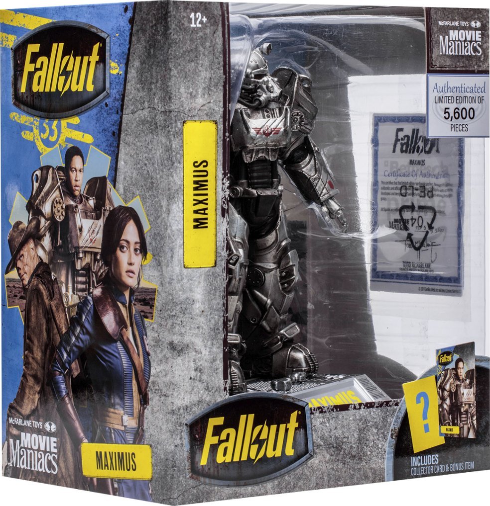 Fallout Maximus Movie Maniacs 6" Posed Figure