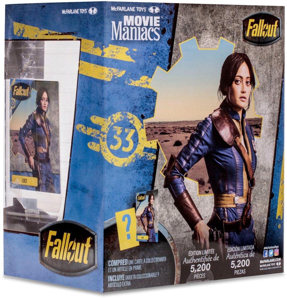 Fallout Lucy Movie Maniacs 6" Posed Figure