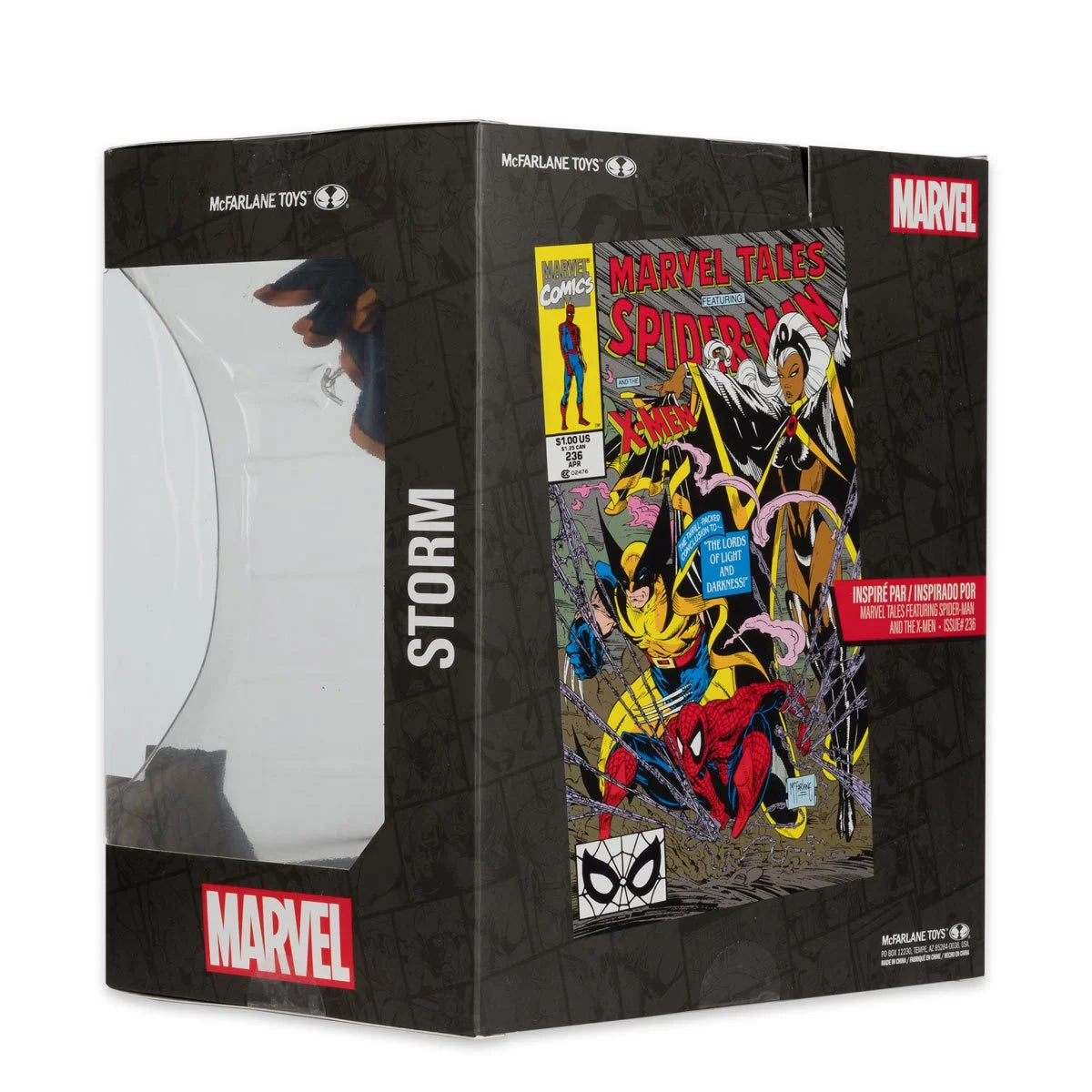 Marvel Storm Marvel Tales Featuring Spider-Man and the X-Men #236 1:10 Scale Posed Figure with Scene