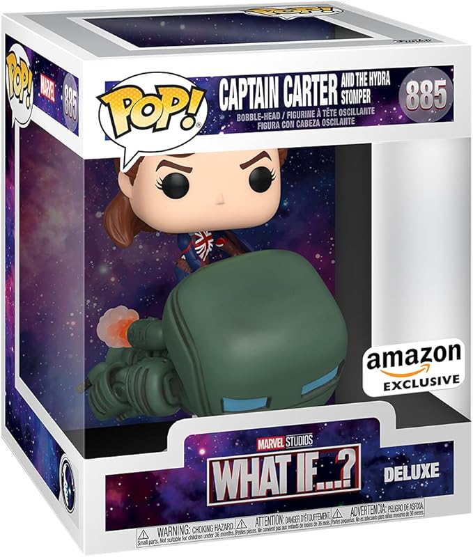 Funko Pop! Marvel What If? - Deluxe Captain Carter Riding HYDRA Stomper #885