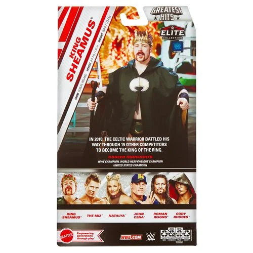 WWE Elite Greatest Hits 2025 King Sheamus Action Figure
