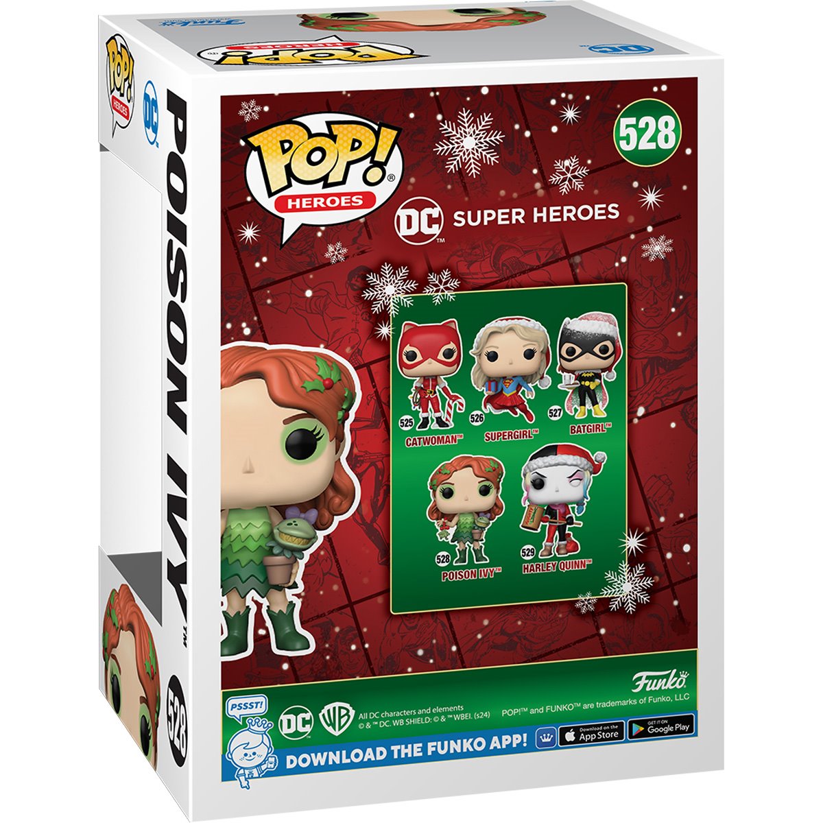 Funko Pop! DC Comics Holiday 2024 Poison Ivy Vinyl Figure #528