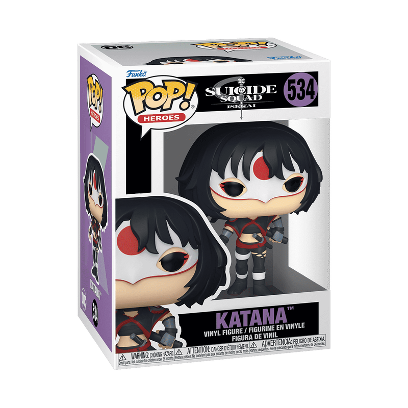 Funko Pop! Suicide Squad Isekai Katana Vinyl Figure #534