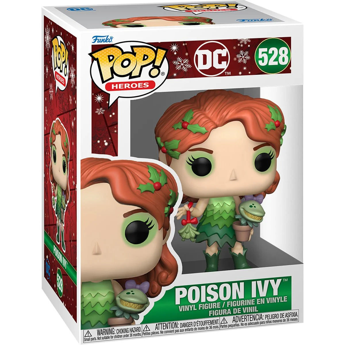 Funko Pop! DC Comics Holiday 2024 Poison Ivy Vinyl Figure #528