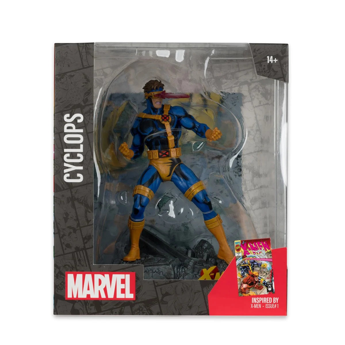 Marvel Cyclops X-Men #1 1:10 Scale Posed Figure with Scene