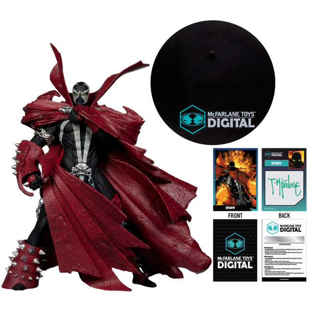 Spawn (Comic Cover #95) AUTOGRAPHED 1:7 Scale Posed Figure GOLD LABEL w/Digital Collectible