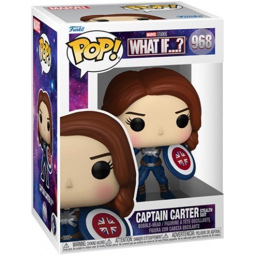 Funko Pop! Marvel What If? Captain Carter Stealth Suit