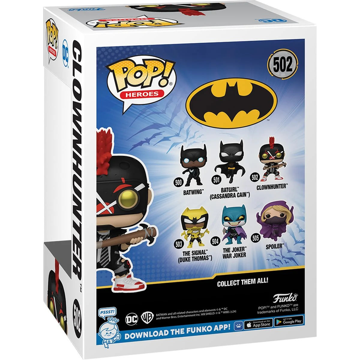 Funko Pop! Batman War Zone Clownhunter Vinyl Figure #502