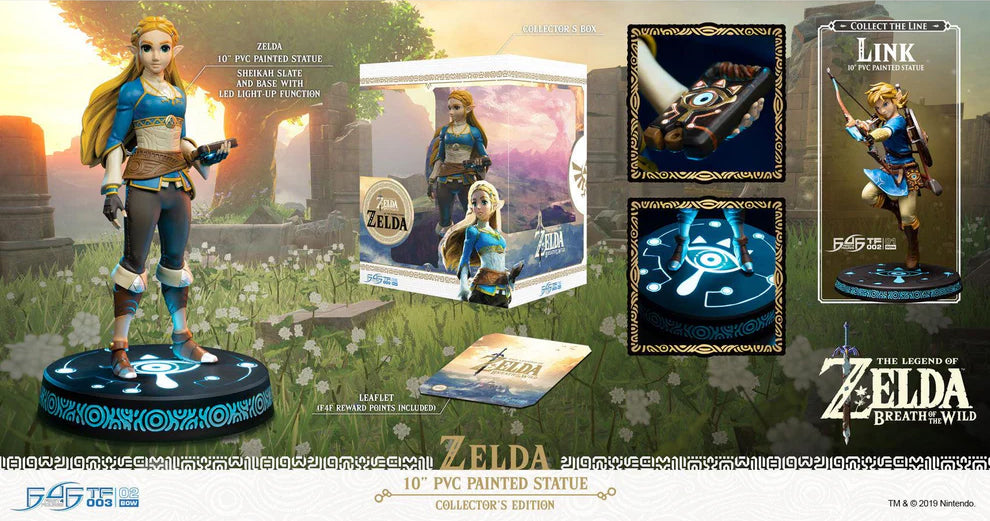 The Legend of Zelda: Breath of the Wild - Zelda PVC Statue (F4F) Collectors Edition
