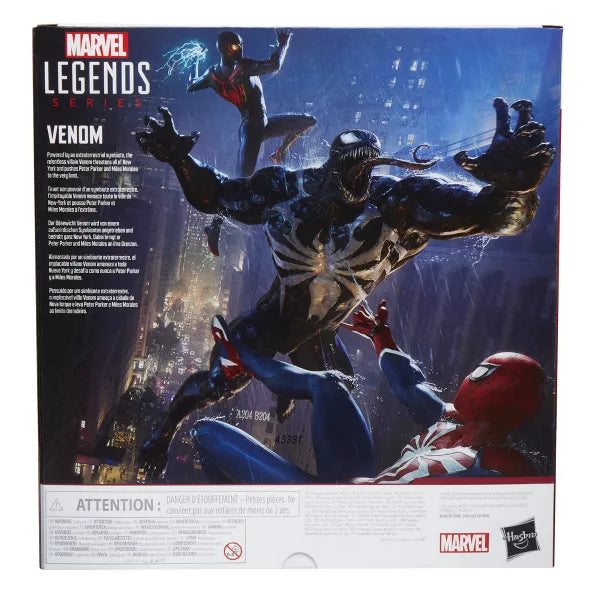 Spider-Man 2 Marvel Legends Gamerverse Venom 6-Inch Scale Action Figure