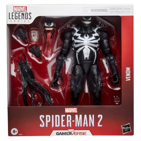 Spider-Man 2 Marvel Legends Gamerverse Venom 6-Inch Scale Action Figure