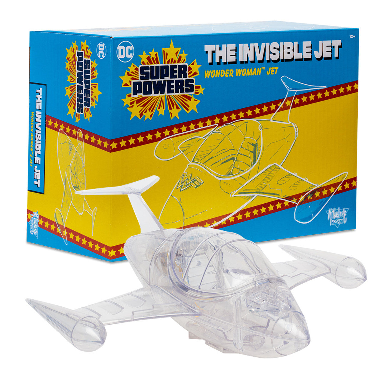 DC Super Powers Wonder Woman with Invisible Jet Bundle