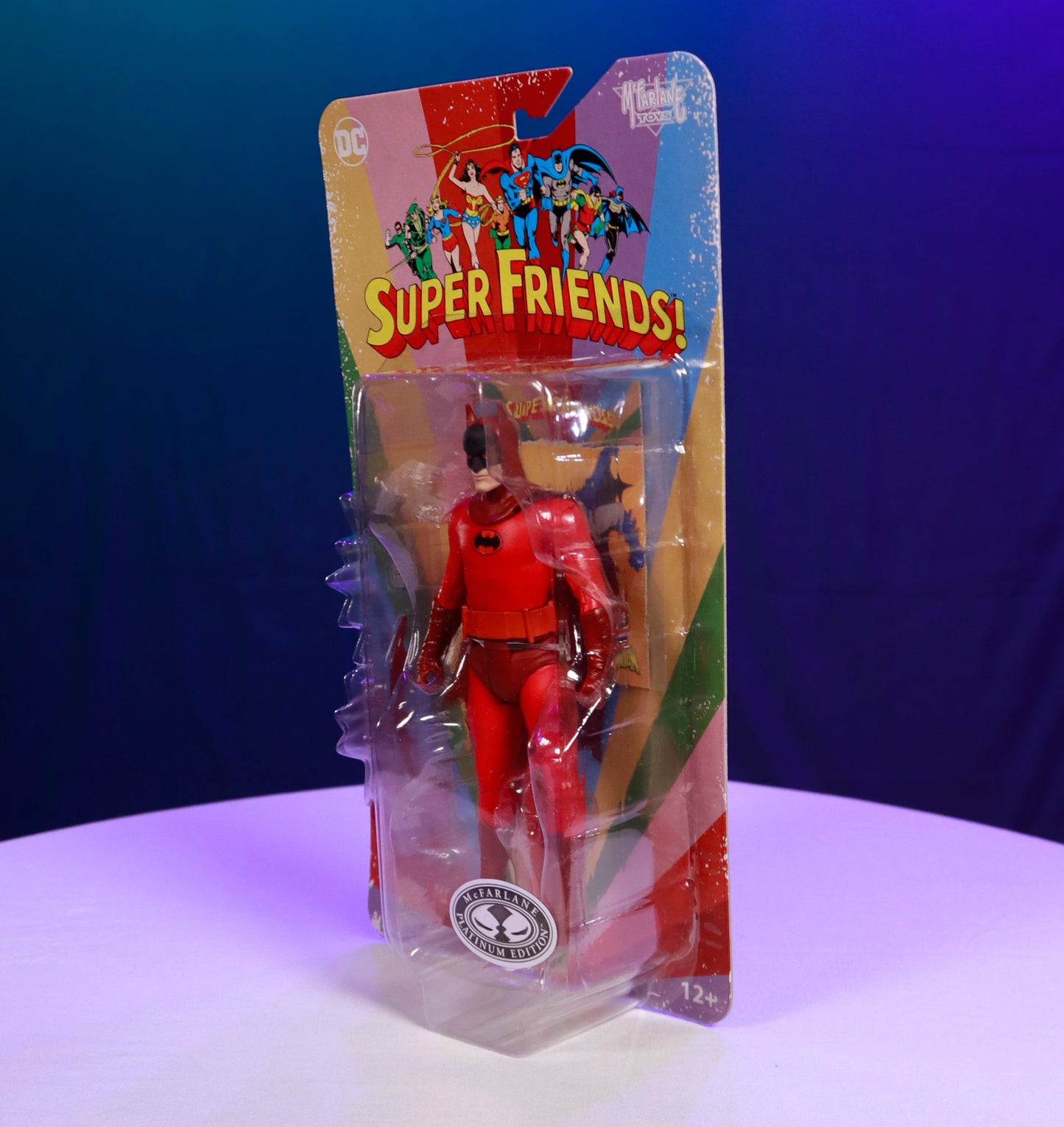 DC Retro Super Friends Red Evil Batman Platinum Edition 6-Inch Scale Action Figure