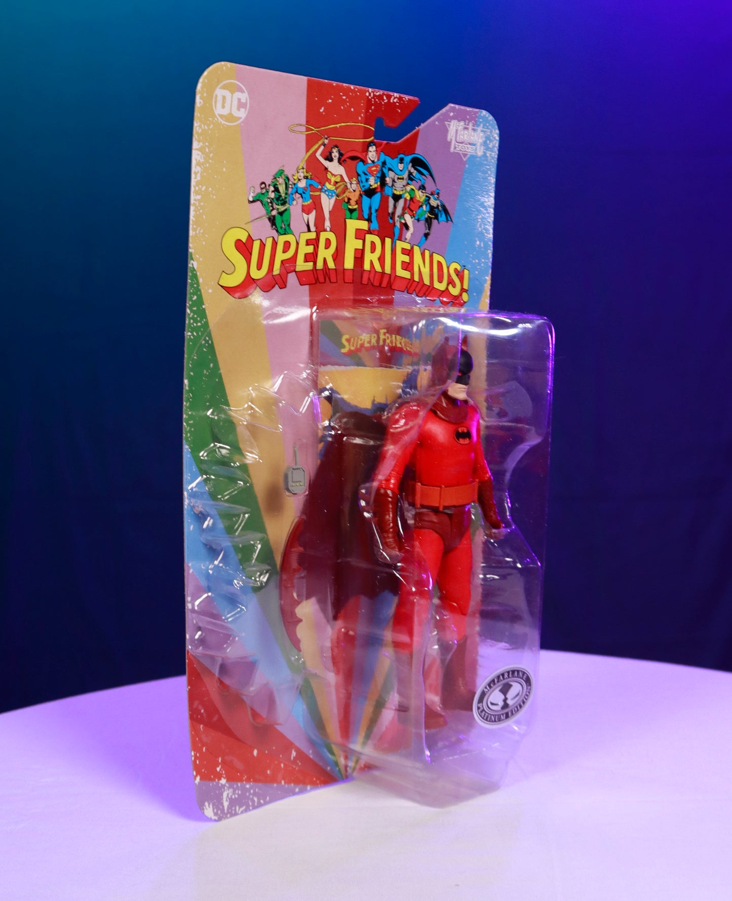 DC Retro Super Friends Red Evil Batman Platinum Edition 6-Inch Scale Action Figure