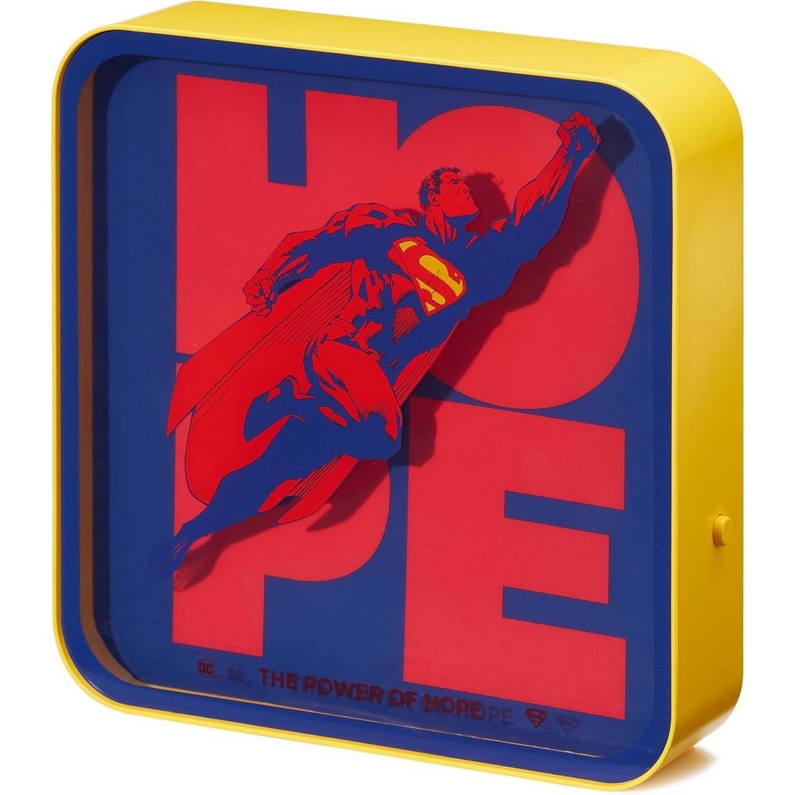 Superman Acrylic Desk Lamp Wall Light