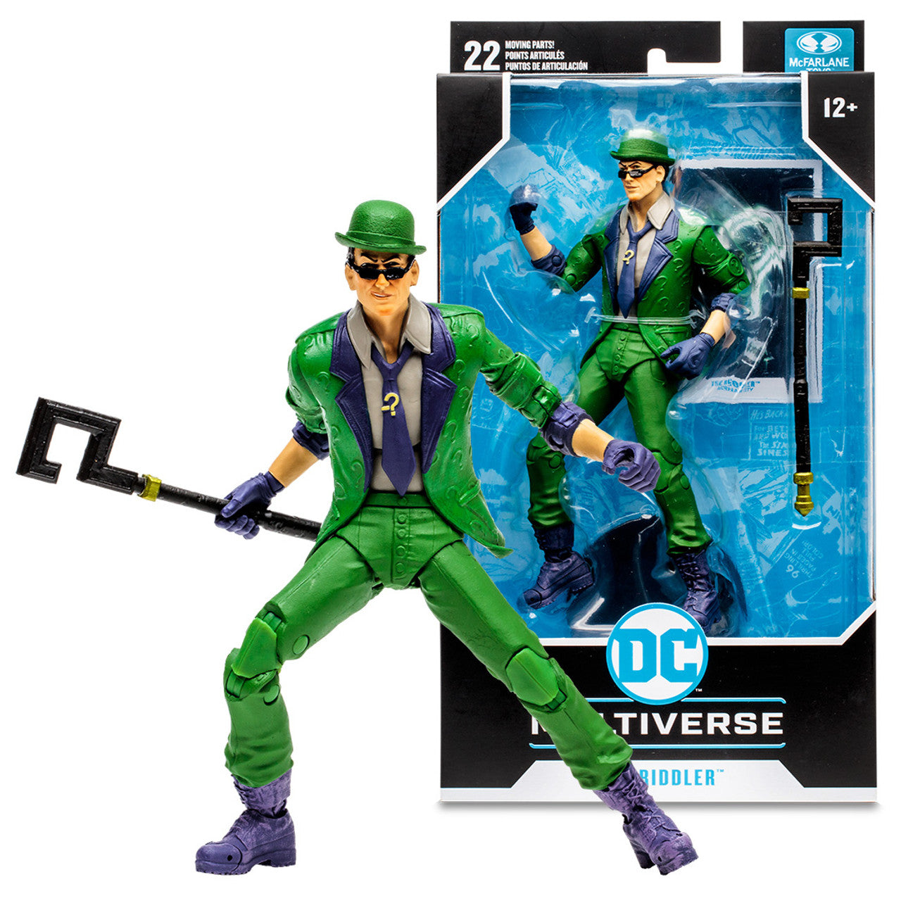 DC Multiverse Gaming The Riddler (Arkham City) 7" Figure