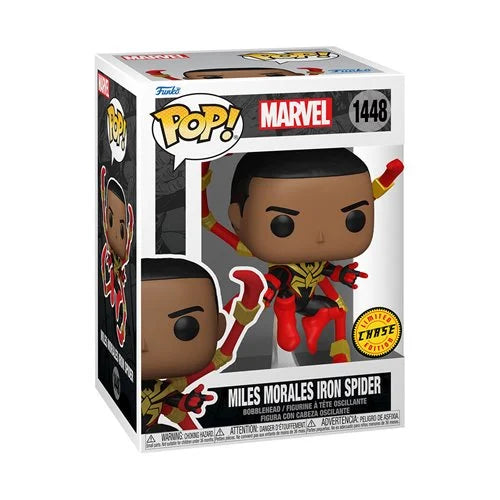 Funko Pop! Spider-Man Comics Miles Morales Iron Spider Vinyl Figure #1448