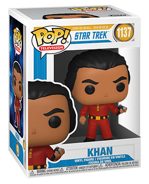 Funko Pop! Star Trek: The Original Series Khan Vinyl Figure #1137