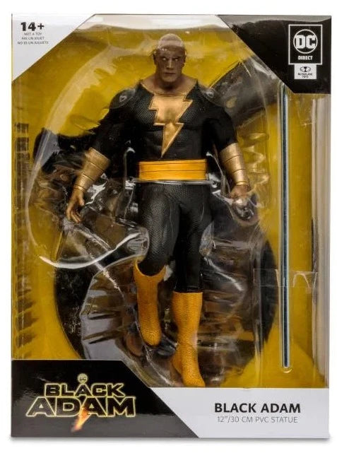 Black Adam Movie 12" PVC Statue By Jim Lee (DC Direct)