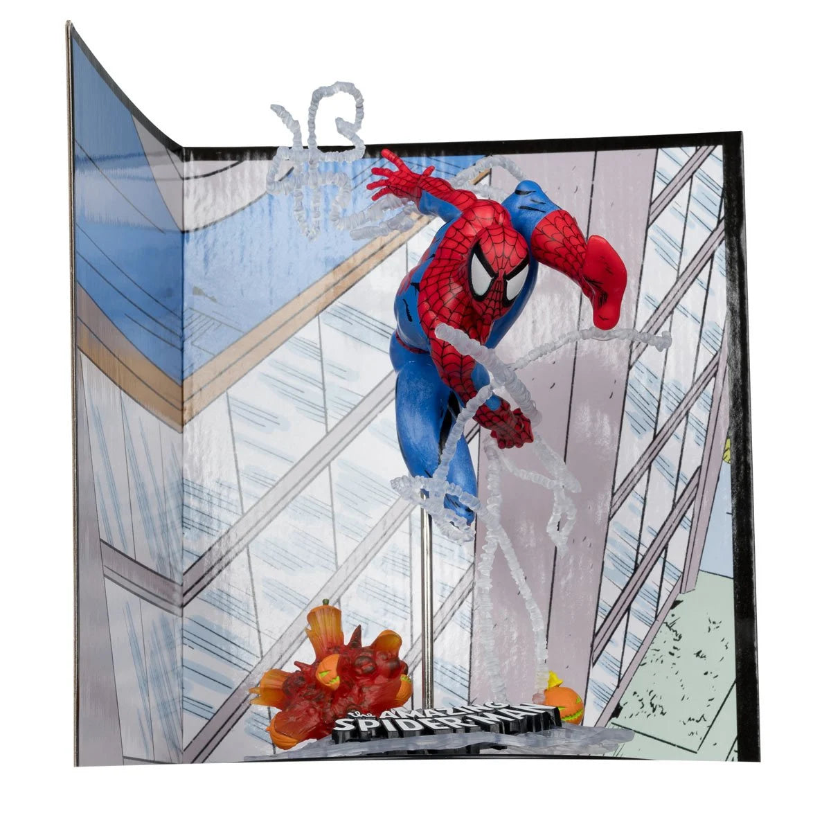 Marvel Spider-Man Amazing Spider-Man #302 1:10 Scale Posed Figure with Scene